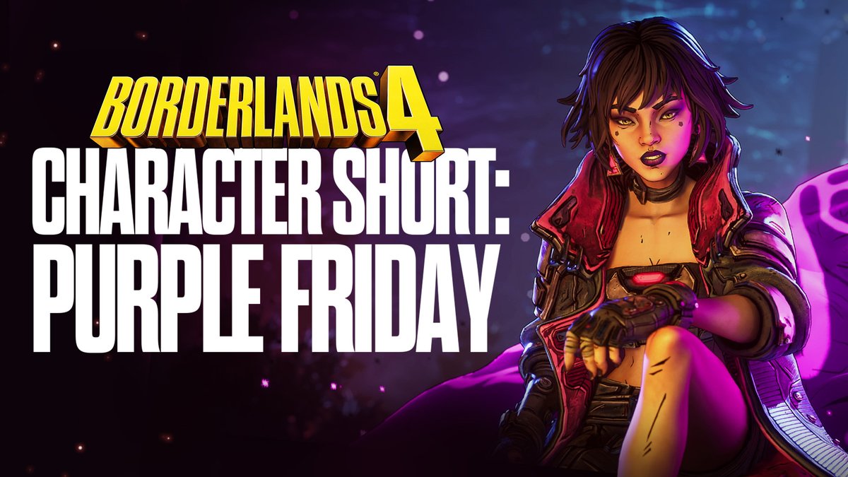 No refunds. No survivors. 💜 See how Vex – one of our new Vault Hunters in Borderlands 4 – got her Siren powers in the Purple Friday short. 🧠✨ Pre-Order Borderlands 4 Now: