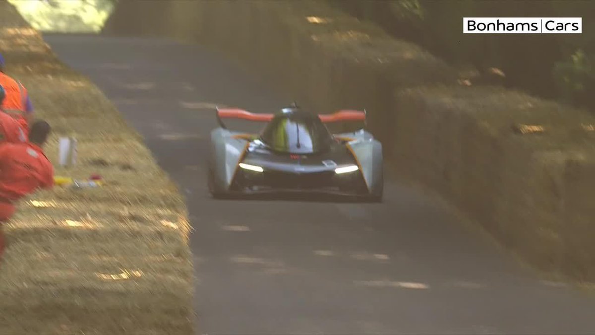 CÓMO SUENA ESE COHETE 🚀🔥 Tremendo lo del McLaren Solus GT 🤯 #GoodwoodDAZN