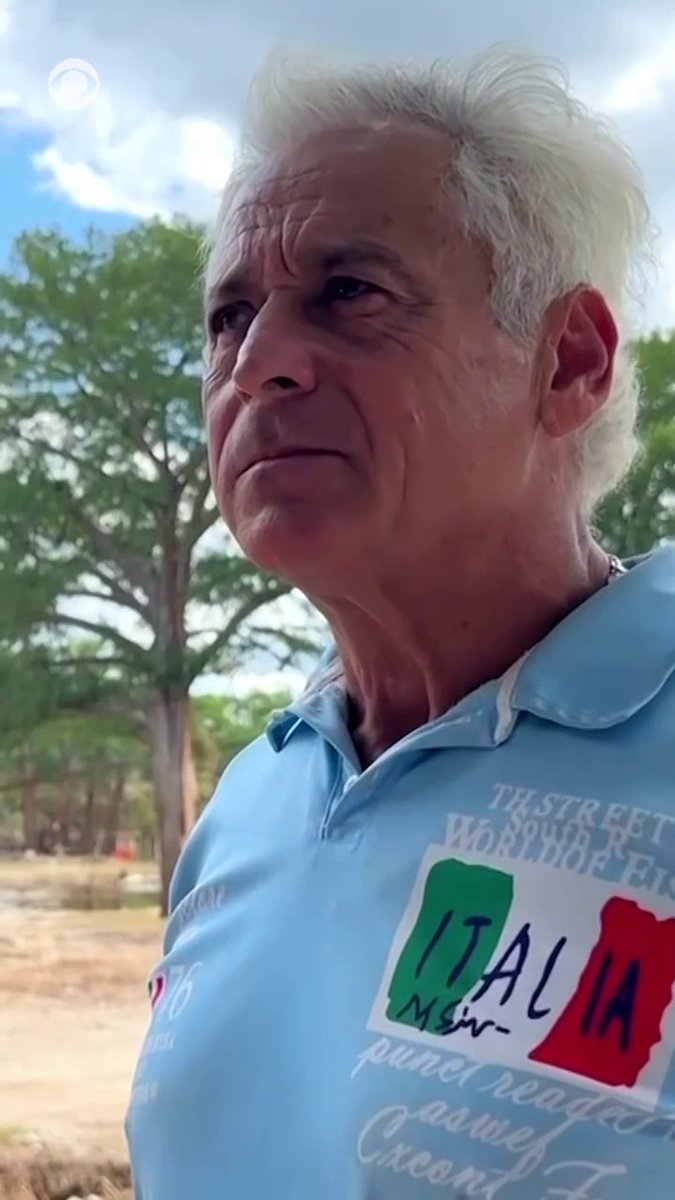Michael Abner was woken up at 5 a.m. on July 4 by the owner of the RV park he was at, pounding on his door — the lot had flooded and other RVs were already floating. They had just enough time to grab a couple bags before leaving, but as they were rushing to gather their belongings, he heard a scream for help. “It was an RV with a family of five in it, floating,” he said. “And I was trying to reach where I can grab a little girl that was at a window, but I couldn’t reach her and she couldn’t get out.” Police told Abner there was nothing he could do and to leave for his own safety. When he came back 30 minutes later, the park “was just raging ocean.”