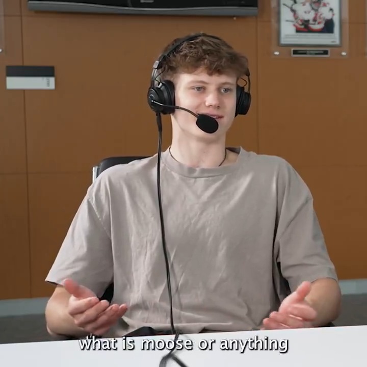Hammer and Moose would make a good buddy cop duo ngl Get to know #ALLCAPS prospects Ilya Protas and Eriks Mateiko in the latest episode of ‘The Line Change’ with Katie Florio Streaming on all your favorite podcast places now!