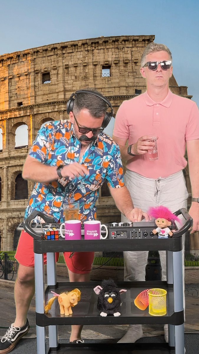 Just Andy Bush and RICHIE FIRTH, bringing their immaculate Mind Enterprises vibes 💜