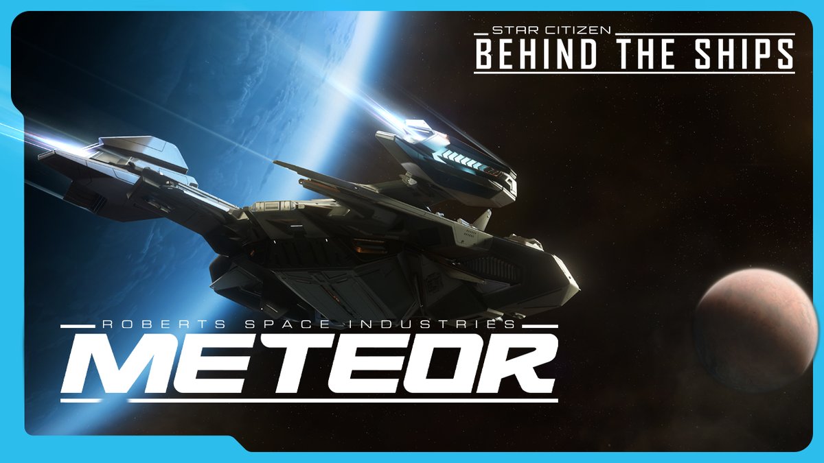 It’s coming in hot! 🔥 Get an in-depth look at this high-speed, high-damage, high-cool-af medium fighter before it soars into Star Citizen like… well, a meteor.