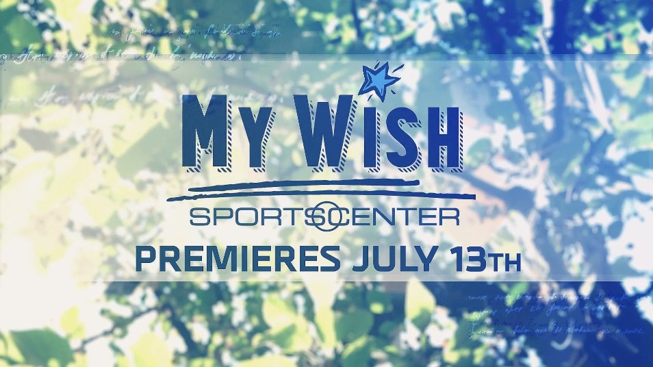 Sunday, SportsCenter's #MyWish series returns for its 18th season! Sports-themed wishes granted to Make-A-Wish America kids by: 🏈 JJETS✈️ | Minnesota Vikings 🏈 CJ Stroud | Houston Texans 🍌 Savannah Bananas | Banana Ball 🥊 Canelo Alvarez 🔗