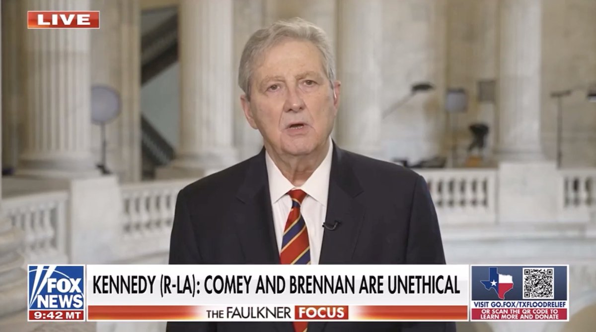I’d hire the guy who salts the fries at McDonald’s before I’d hire either James Comey or John Brennan. They’re not ethical people—and if they broke the law, they should be held accountable.