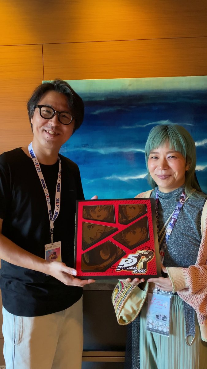 We’ve got one last surprise from Anime Expo… 💿🎶 Enter the promotion below for your chance to win a Persona 5 Royal vinyl signed by vocalist Lyn Inaizumi (稲泉 りん) and ATLUS Sound Team guitarist Toshiki Konishi! ➡️