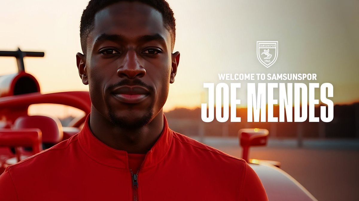 Avrupa yolculuğunda takımımızın yeni üyesi: Joe Mendes! 💪🟥⬜️ #Samsunspor #JoeMendes