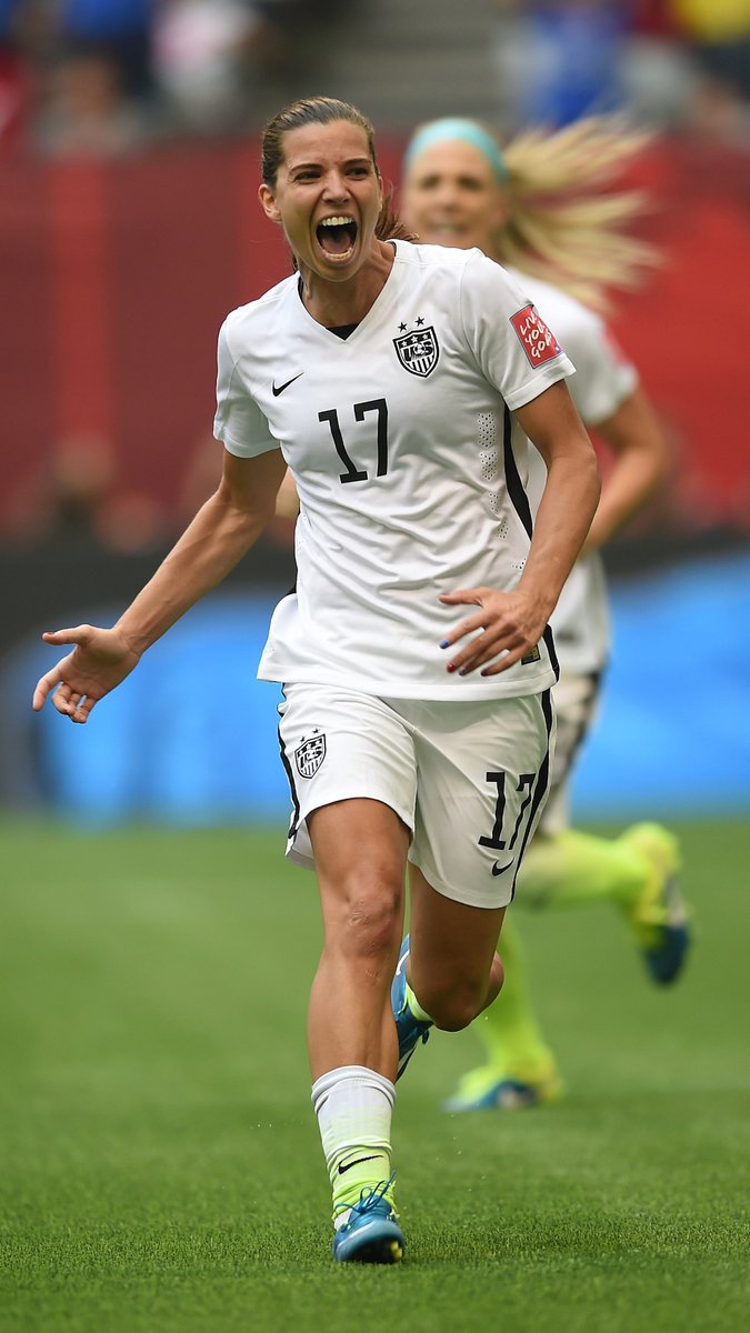 Tobin Heath closing out the 2015 #FIFAWWC. 👊