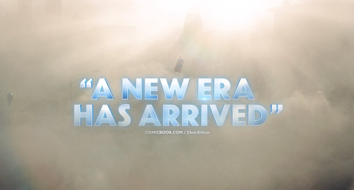Experience the new era. #Superman lands in theaters TOMORROW. Get your tickets for it today:
