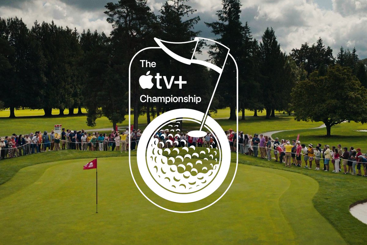 Apple TV+ does golf.