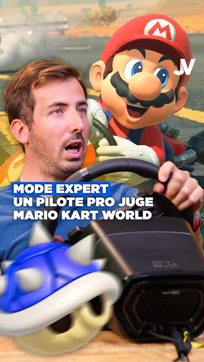 On a demandé à un pilote professionnel de juger le réalisme de Mario Kart World. Spoiler : c'est pas réaliste.