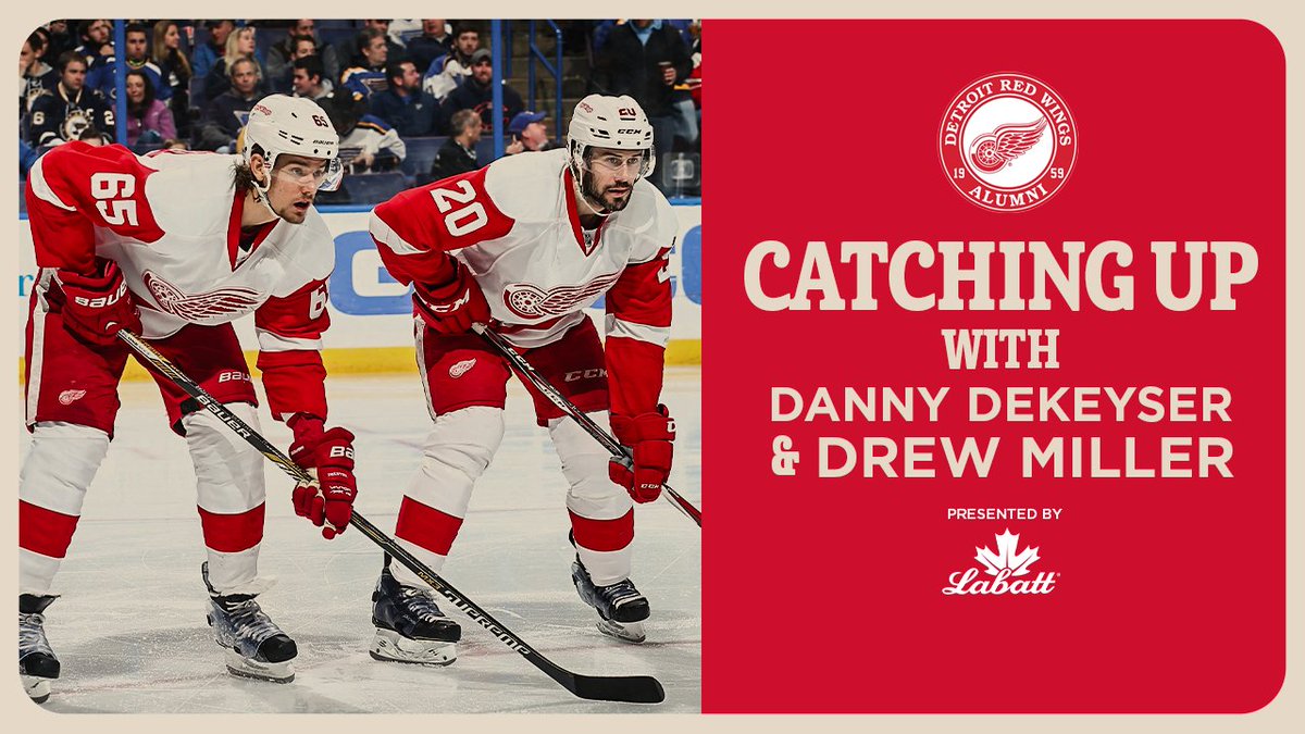 "That's a brutal score!" 😂🎳 Took to the lanes to catch up with the president &amp; VP of Official Detroit Red Wings Alumni, Drew Miller &amp; Danny DeKeyser! Full 🎥 »