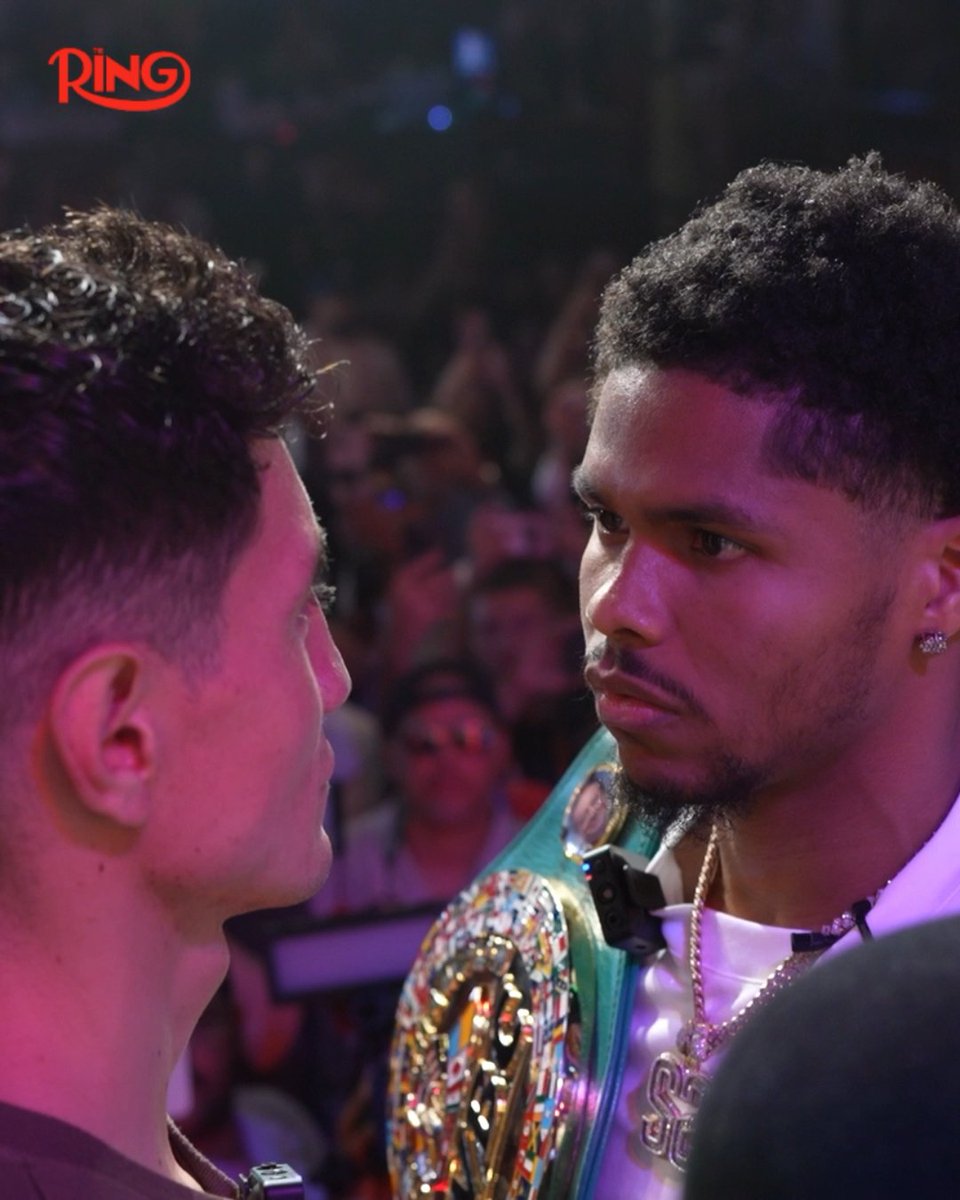The intense look in Shakur Stevenson's eyes as he stares down William Zepeda 😤 Ring III live on DAZN l July 12th in New York 🥊 🎟️ Get your tickets now: