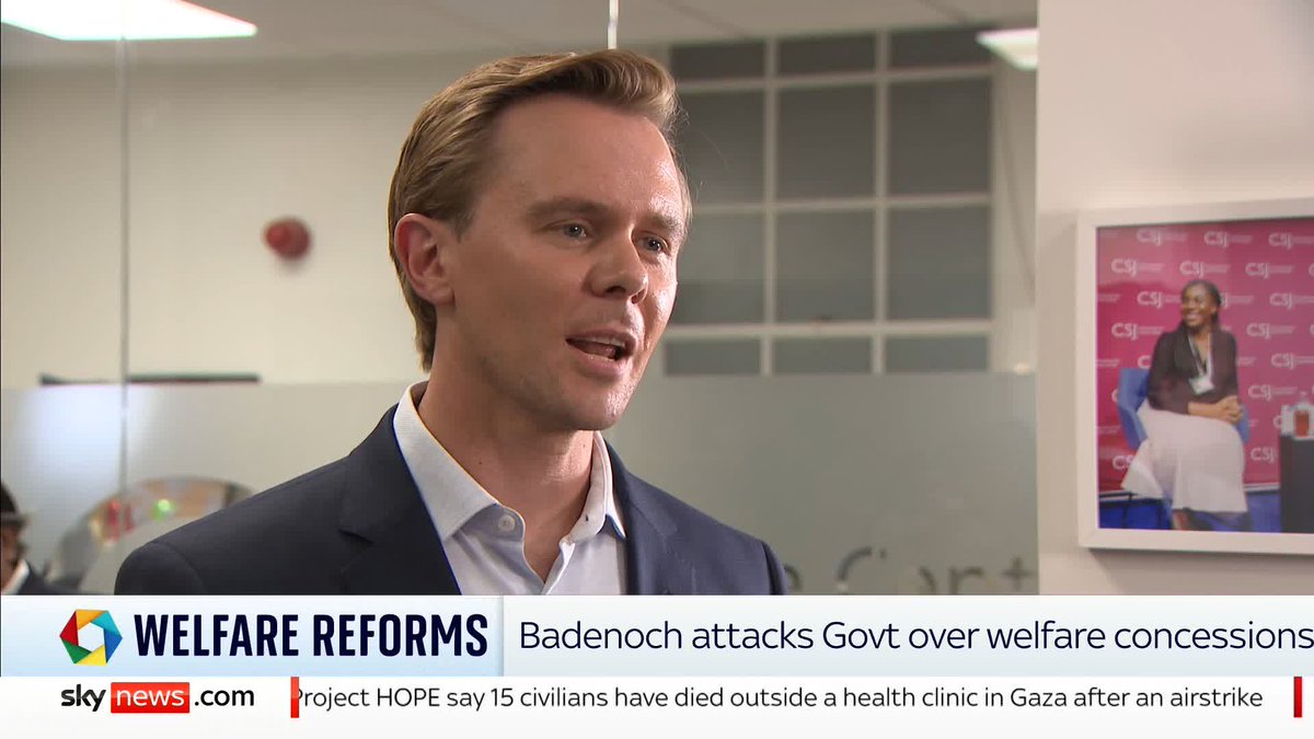 "The triple lock is a Conservative policy. That's not something I'm changing." Sky's Rob Powell questions Conservative leader Kemi Badenoch on her policy on welfare payments and the pensions triple lock. 📱 📺 Sky 501 and YouTube