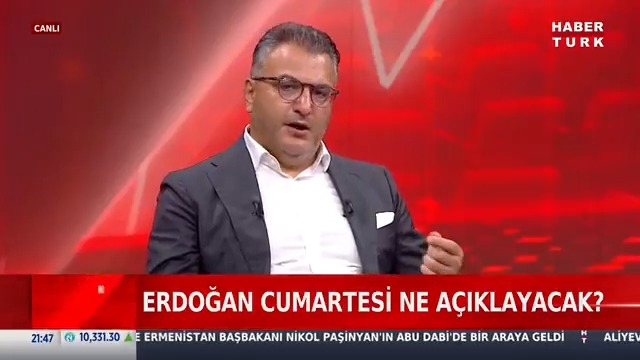 Cumhurbaşkanı Erdoğan Cumartesi günü ne açıklayacak? Türkiye Gazetesi Yazarı Cem Küçük #TürkiyeninNabzı'nda anlattı.