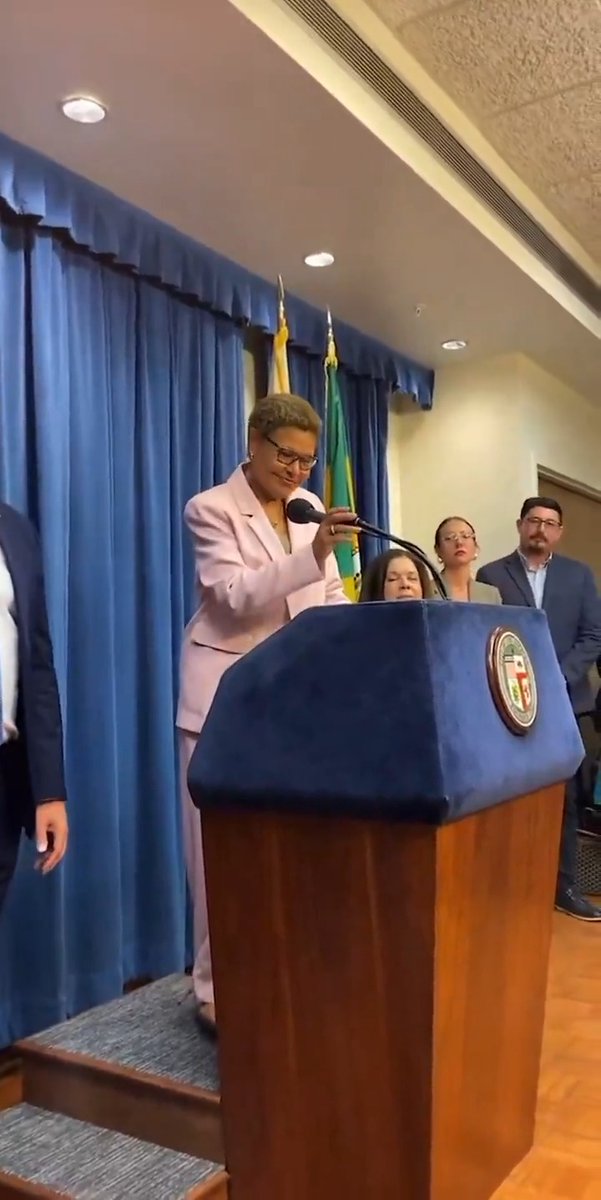 LA Mayor Karen Bass: The LA riots "never happened."