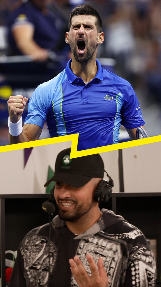 🤔 Gordon: “Would you like Djokovic to coach you?” ❌ Nick: “He said he’d put me on his training regime. I’d never, ever do that!” Nick Kyrgios explains why he wouldn’t want Novak Djokovic to coach him in the future 🎾