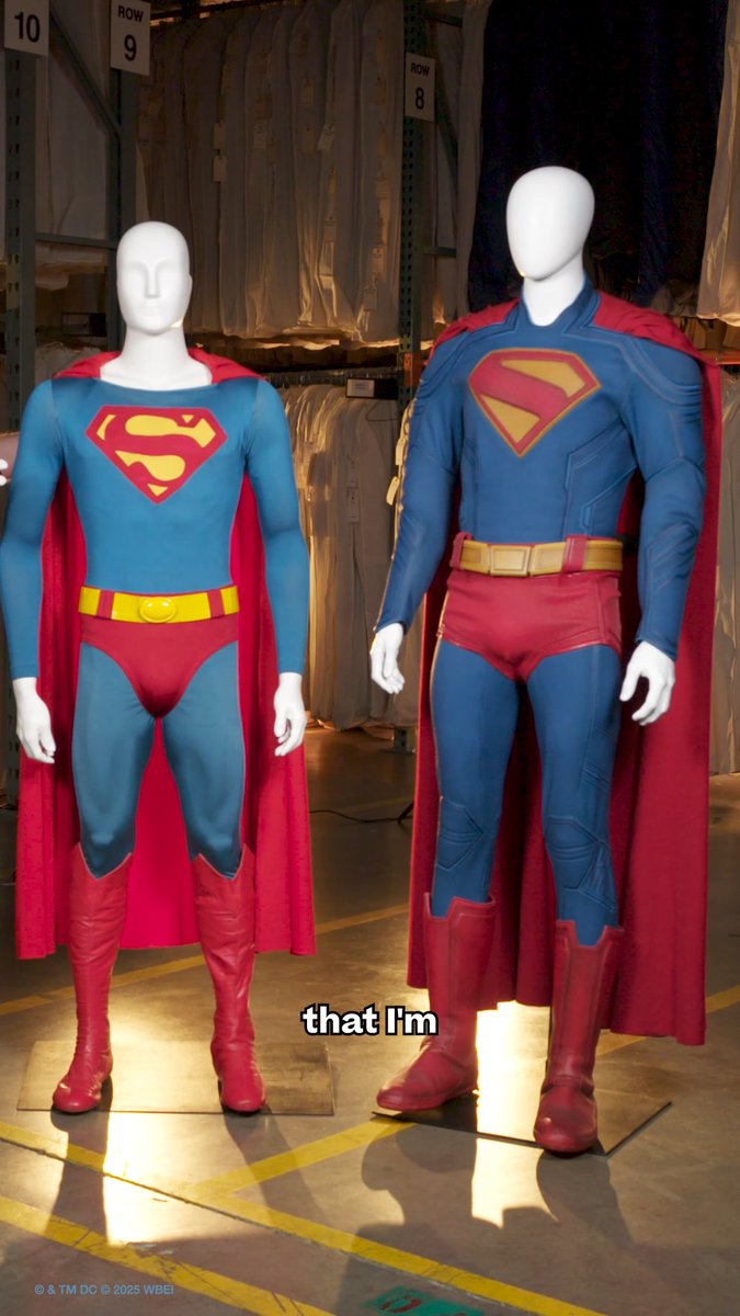 To fly up, up, and away, only the best suit will do. Take a closer look at the evolution of Superman’s iconic suit—from the 1978 classic to today’s modern take. James Gunn’s #Superman soars into theaters this Friday.