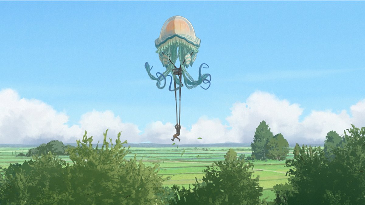 Leviathan, a new anime based on the novel by Scott Westerfeld and illustrated by Keith Thompson, is now playing. In 1914, bioengineered beasts battle mechanical war machines. A fugitive prince and a girl in disguise meet aboard an airship and change the course of history...