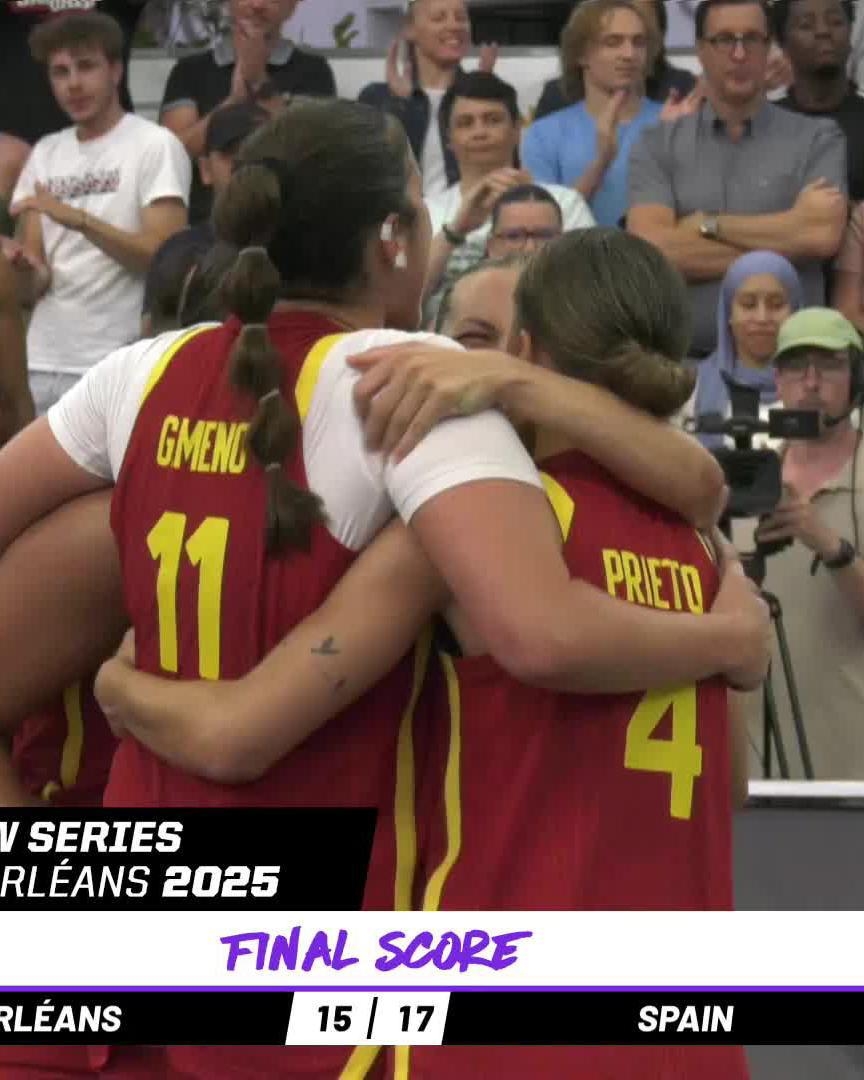 🇪🇸 SPAIN ARE YOUR #3x3WSOrleans WINNERS! 🏆🥳 #3x3WS | Baloncesto España