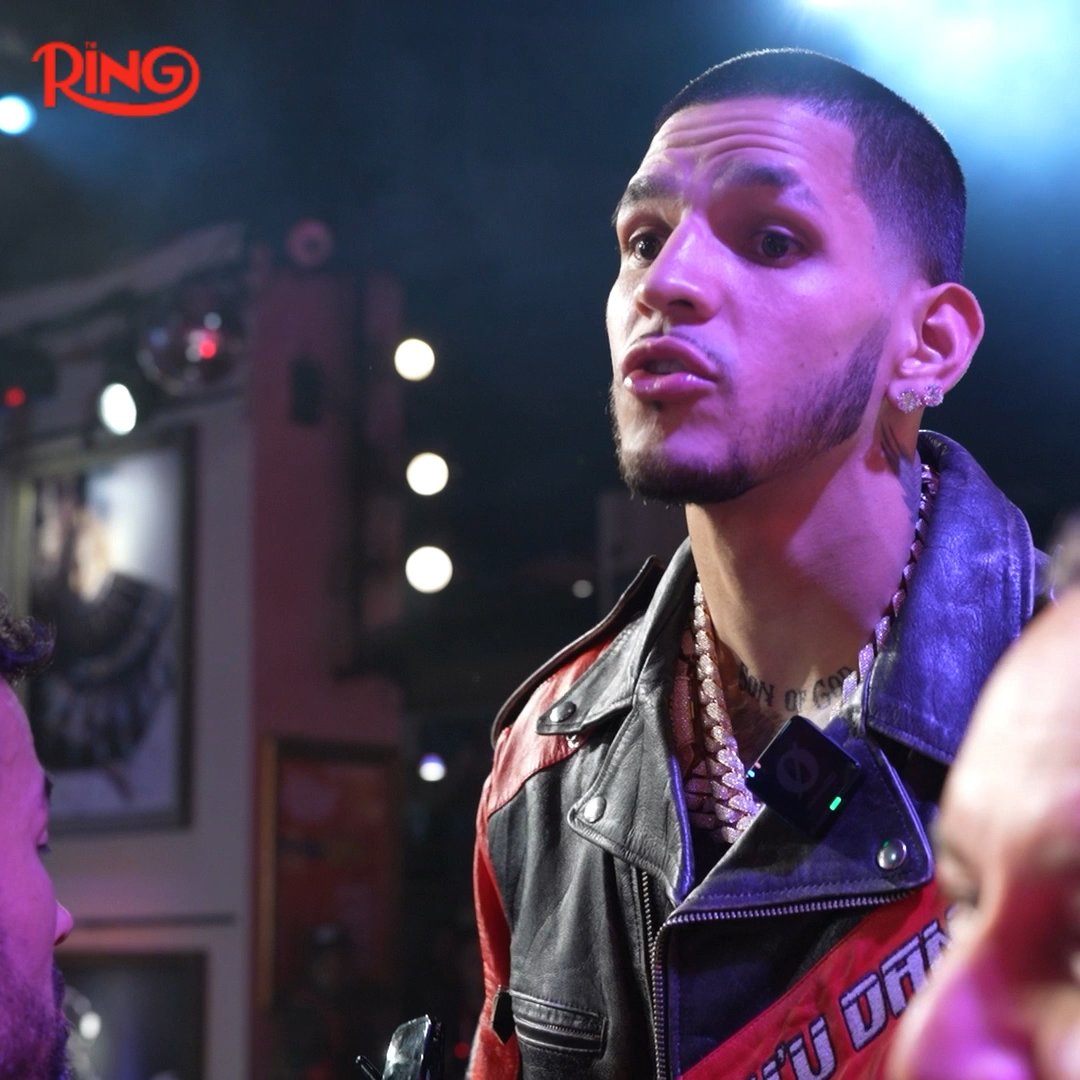 Our on-stage angle captures the drama as Edgar Berlanga and Hamzah Sheeraz face off 👀 Ring III live on DAZN l July 12th in New York 🥊 🎟️ Get your tickets now:
