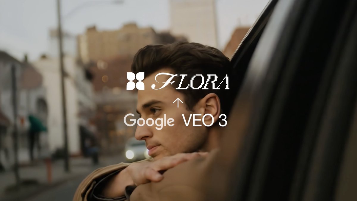 Today, history has been made. Veo 3 image-to-video is now here – a landmark moment in the history of moving image art. Just like film was revolutionized by the introduction of sound, generative AI has made leaps with this groundbreaking model. Try it for yourself in FLORA.