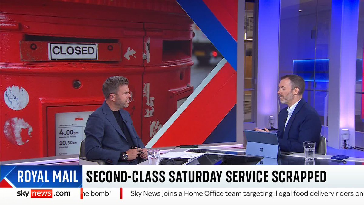 "We’re paying first class rates for a second-class service" With Royal Mail scrapping second-class post on Saturdays and some weekdays, Matt Barbet speaks with Executive Director at the Federation of Small Businesses Craig Beaumont on the effects this will have