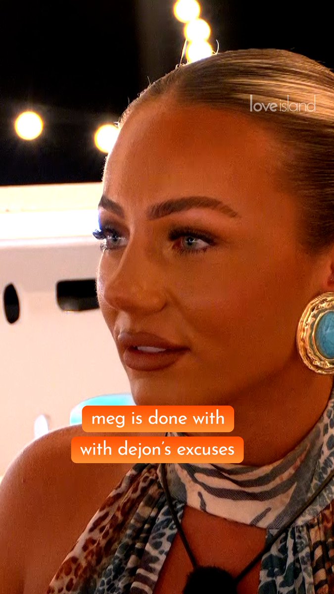 Meg is standing on business and saying it with her chest 🫶 #LoveIsland