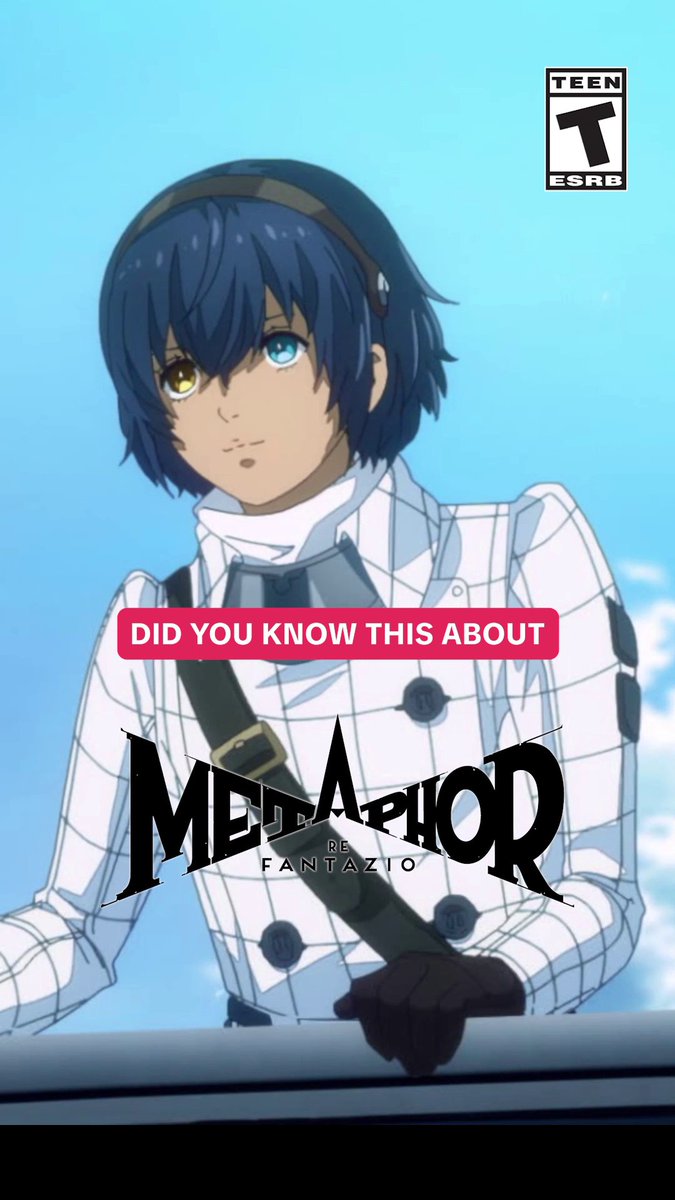 Did you know these fun facts about Metaphor: ReFantazio? 💭 Share this with a friend who loves Neon Genesis Evangelion or NieR: Automata!