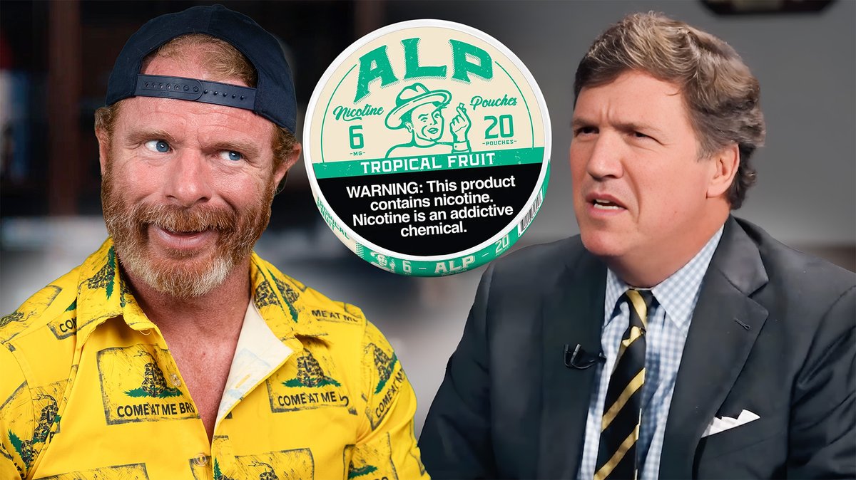 Fighting with Tucker Carlson over Nicotine Tucker Carlson