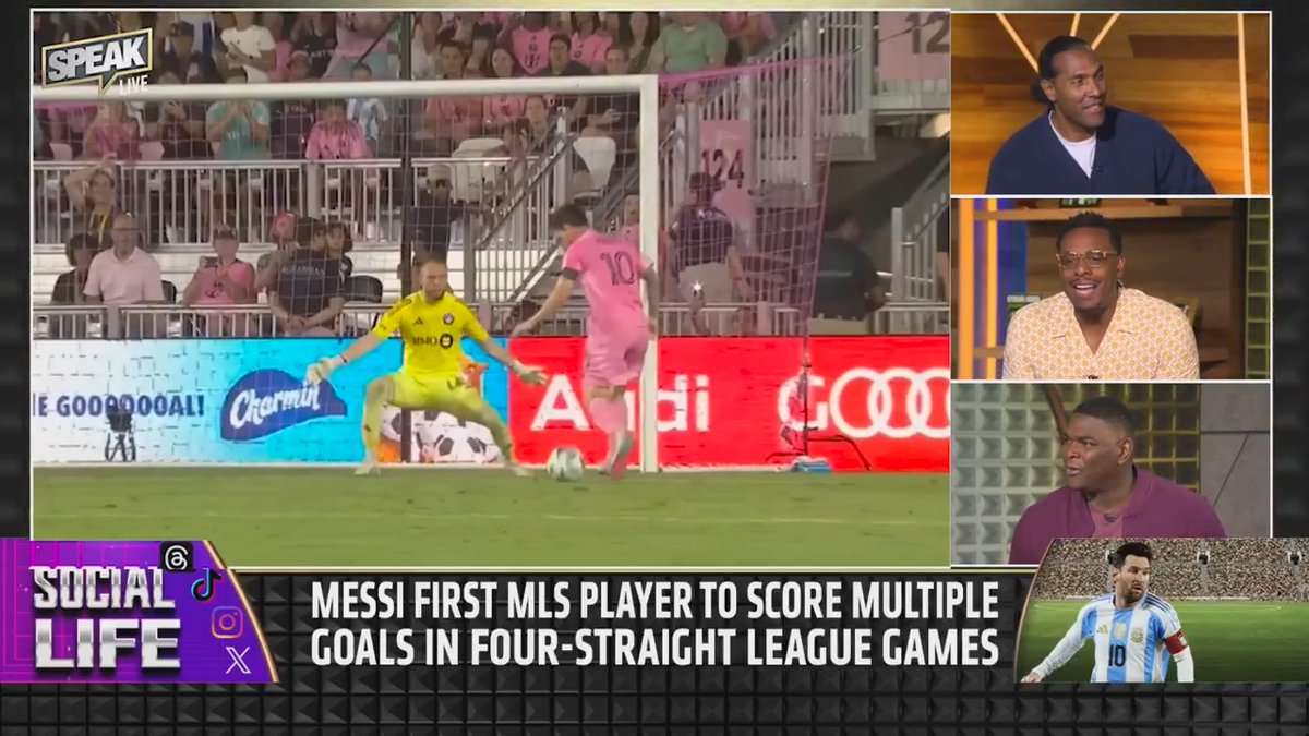 .Paul Pierce is confident in his ability on the soccer field 😅 "If I was a goalie and Messi was coming at me full speed and you gave me 10 tries, I'd stop him once or twice."