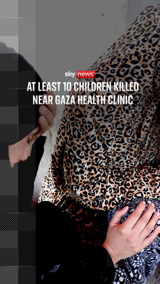 Ten children and two women are among at least 15 killed in an airstrike near a Gaza health clinic, according to an aid organisation. Israel's military is investigating and said it was targeting a militant who took part in the 7 October terror attack.