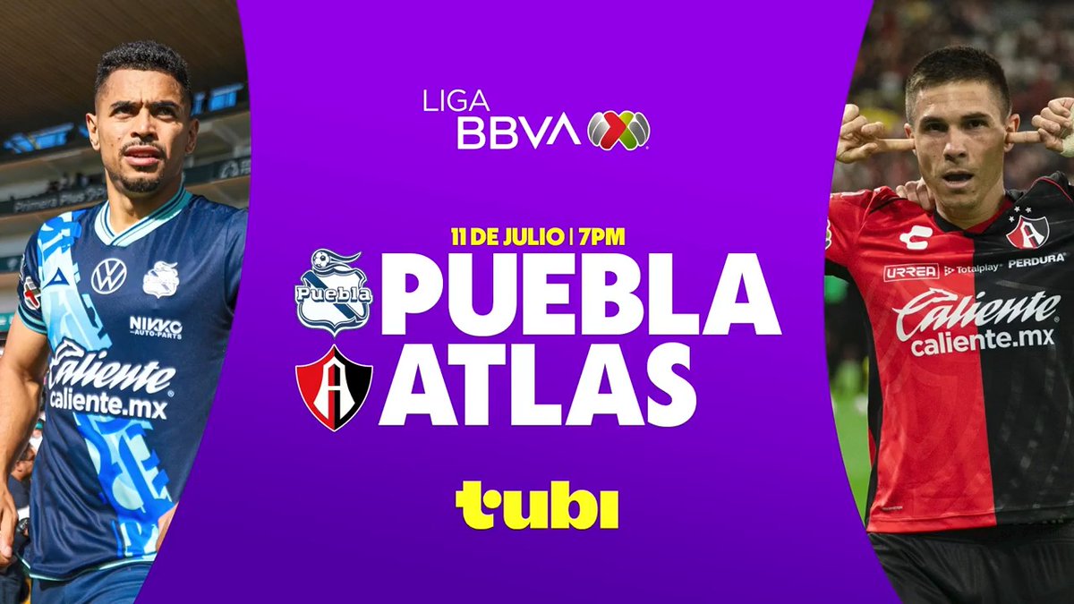 ⚽ ¡Regresa nuestro futbol! @ClubPueblaMx y @atlasFC inauguran el Apertura 2025 de la Liga MX este viernes a las 7PM Disfrútalo en #FOXenTubi y Caliente TV