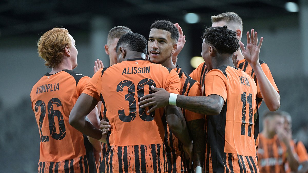 Shaktar ın ön eleme maçında rakibini 6-0 yendiği maçın özeti
