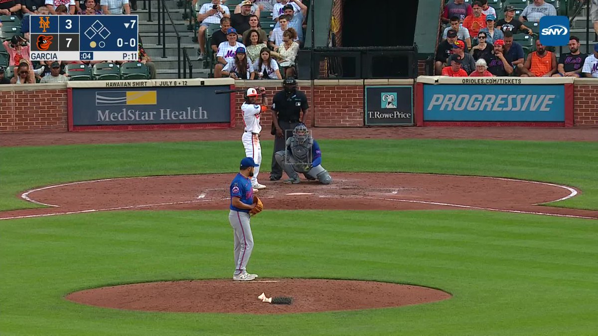 Mets broadcaster Keith Hernandez had no idea this foul ball was coming until it was in the booth ๐