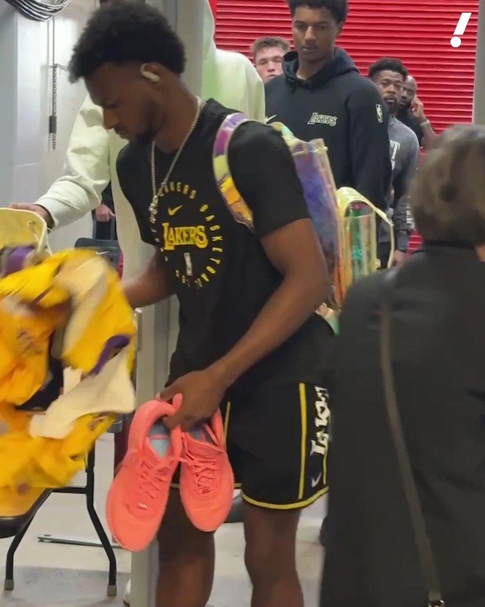 Bronny masterclass tonight 🔥