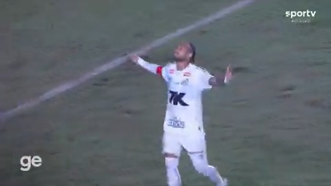 O gol de Neymar. Desportiva Ferroviária-ES 0x1 Santos. 🎥 sportv | ge