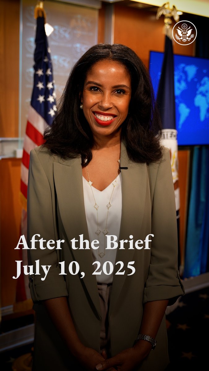 In today's After the Brief: Deputy Spox Houston shared briefing highlights on Secretary Marco Rubio's travel to the Indo-Pacific region, Department of State's continued efforts to promote freedom and democracy for the Cuban people, and much more."