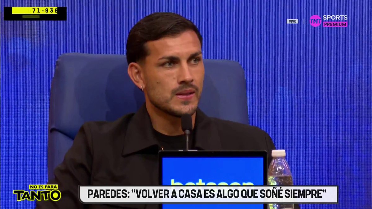 🗣️Leandro #Paredes s/una posible llegada de PAULO DYBALA a #Boca: "Sé que para él TAMBIÉN ES UN SUEÑO". 💙💛💙
