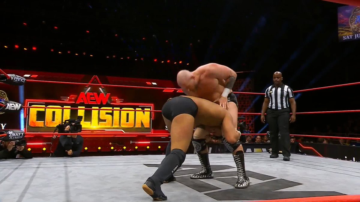 You should know better than to anger 柴田勝頼 / Katsuyori Shibata, GABE KIDD! Watch #AEWCollision LIVE on TNT & HBO Max