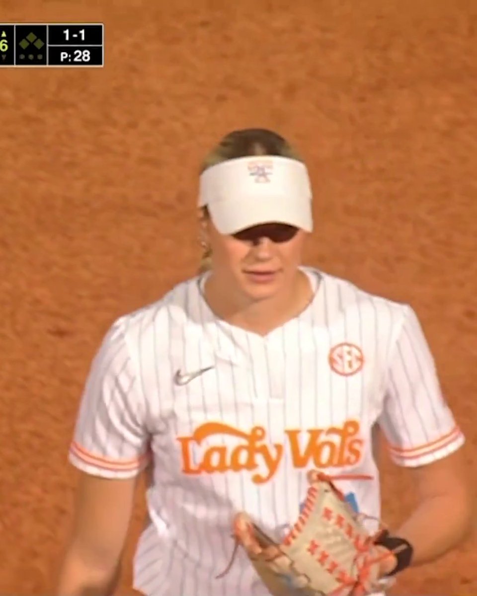 🔥 78.2 MPH 🔥 When Karlyn Pickens threw the FASTEST recorded pitch in NCAA softball history 👀 Tennessee Softball | #SECNTakeover
