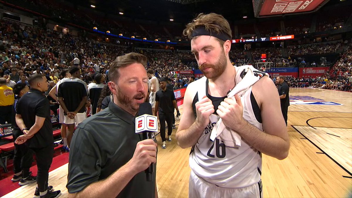 Drew Timme joked to me that he might have gotten CTE from the pass that his rookie teammate Danny Wolf accidentally beamed off his head in the Nets’ summer league game.