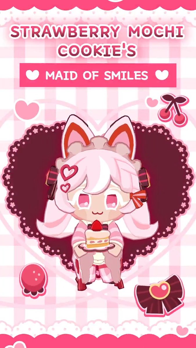 The Maid of Smiles is far from perfect, but she's always doing her best! 💖