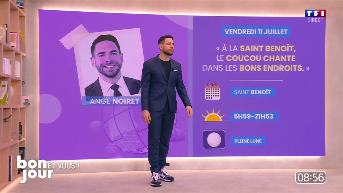 🎂 "On vous adore tous" : surprise pour Ange Noiret qui célèbre son anniversaire #BonjourLaMatinaleTF1 avec Bruce Toussaint ⤵