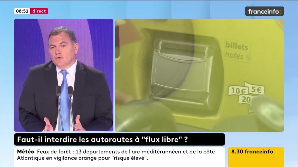 ðŽ Proposition de LFI pour interdire les péages à flux libre â¡ïž "Je pense que le débat derriÚre, câest la gratuité des autoroutes, or la gratuité, câest impossible. Donc jâespÚre que cette proposition de loi nâaboutira pas", dit Philippe Tabarot