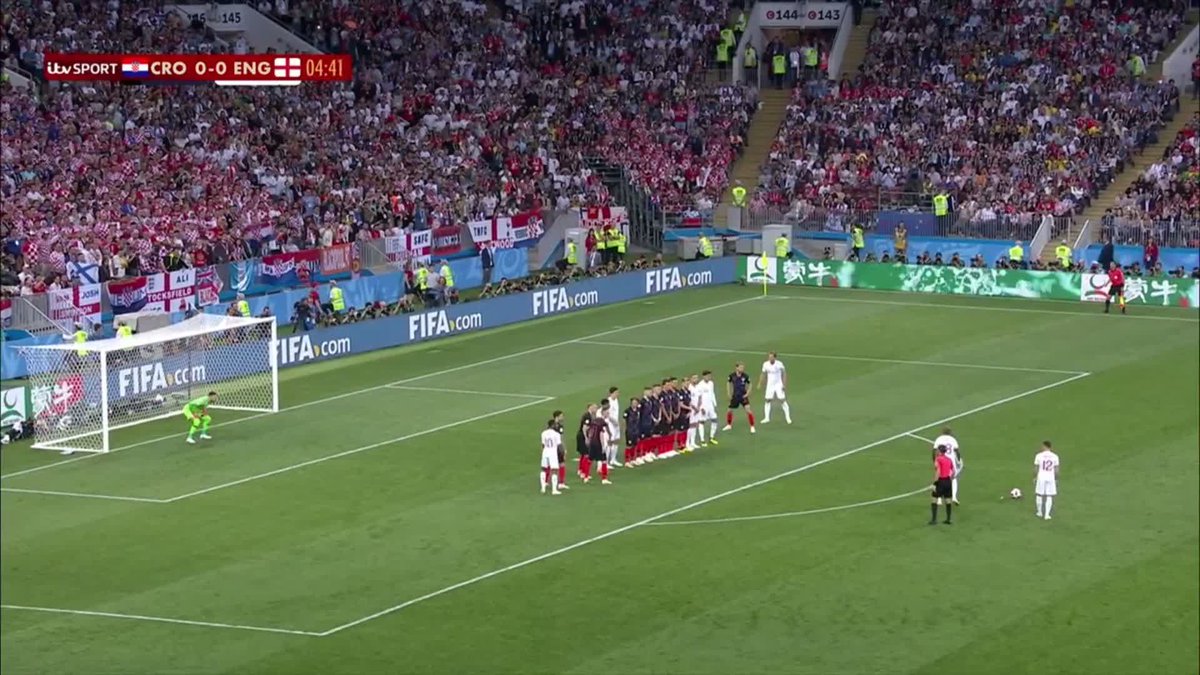 OTD | On this day 7 years ago… 📆 Kieran Tripper scored this free kick to give England the lead in the World Cup Semi Final ✨