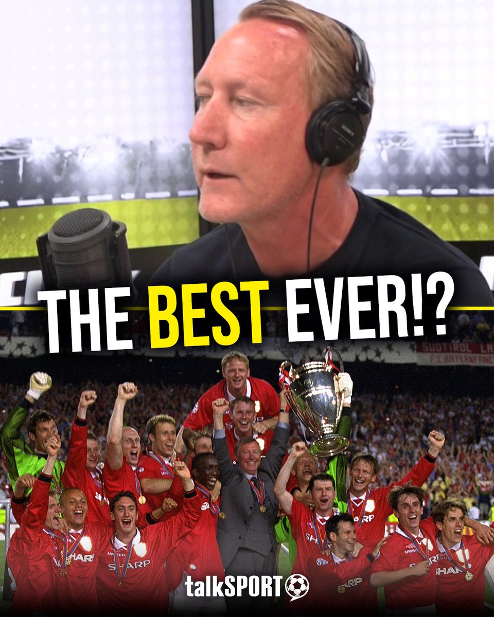 😏 "Will The Invincibles ever happen again...?" 🤷‍♂️ "More Man United fans [voted] obviously!" Ray Parlour reacts to #MUFC's 1999 side being voted the best ever, ahead of #AFC's Invincibles side! 👀 What's the best ever side in your opinion? 🤔