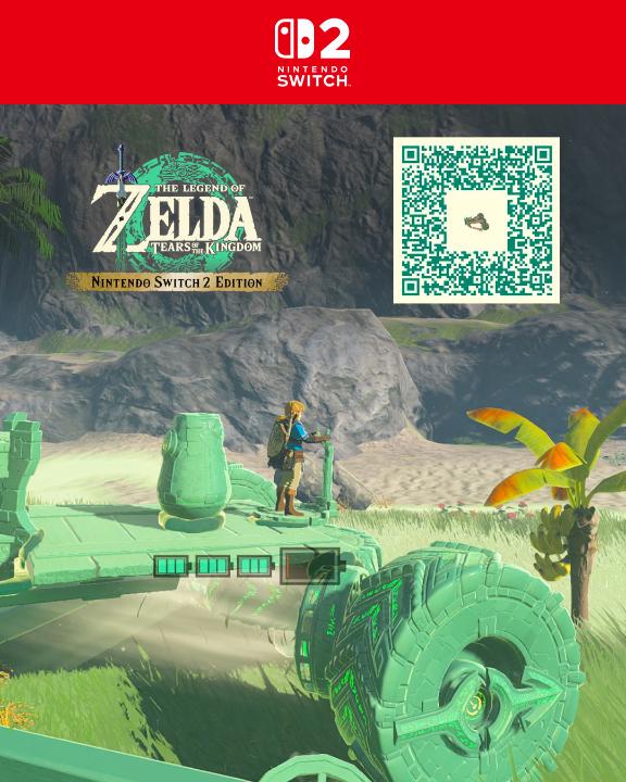 Reap the rewards with this Harvester! Scan the QR Code using ZELDA NOTES to use this blueprint in The Legend of #Zelda: #TearsOfTheKingdom – #NintendoSwitch2 Edition.
