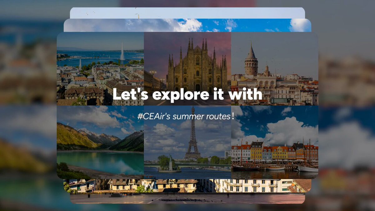 ✈️The world is big — let's explore it with China Eastern's summer routes! Book now ⇒