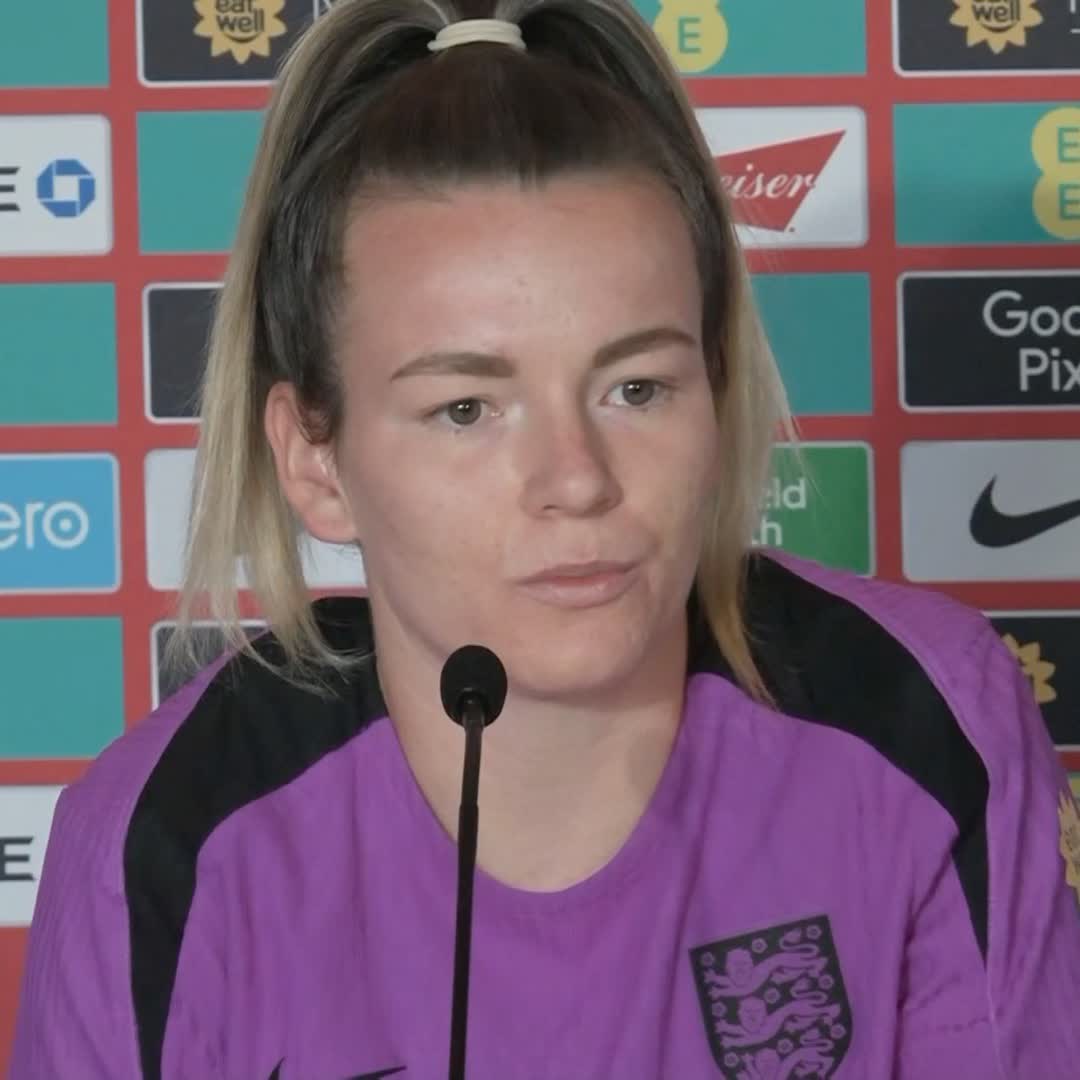 "We knew coming into this group it wasn't going to be easy" 🗣️ Lauren Hemp on the differences in England's performances against France and the Netherlands 💭