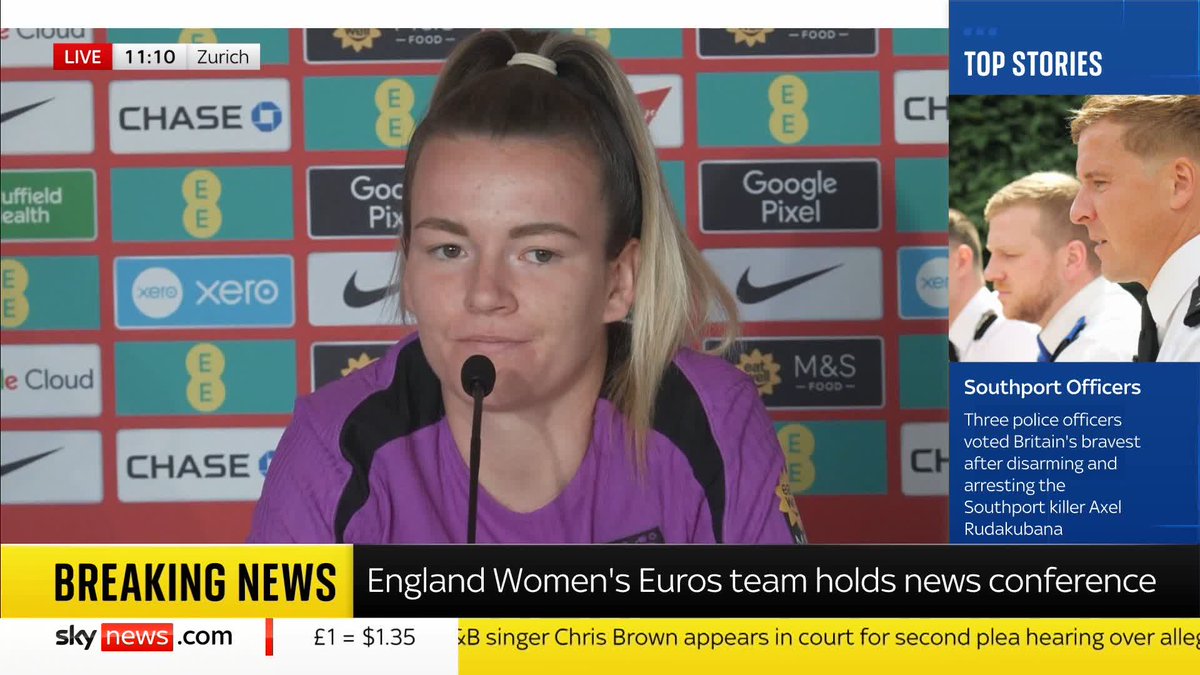 'It's incredible to see how much the game is growing and how many more fans are at each tournament' Lauren Hemp speaks to Sky's Rob Harris ahead of the Lionesses game against Wales on Sunday 📺 Sky 501, Virgin 602